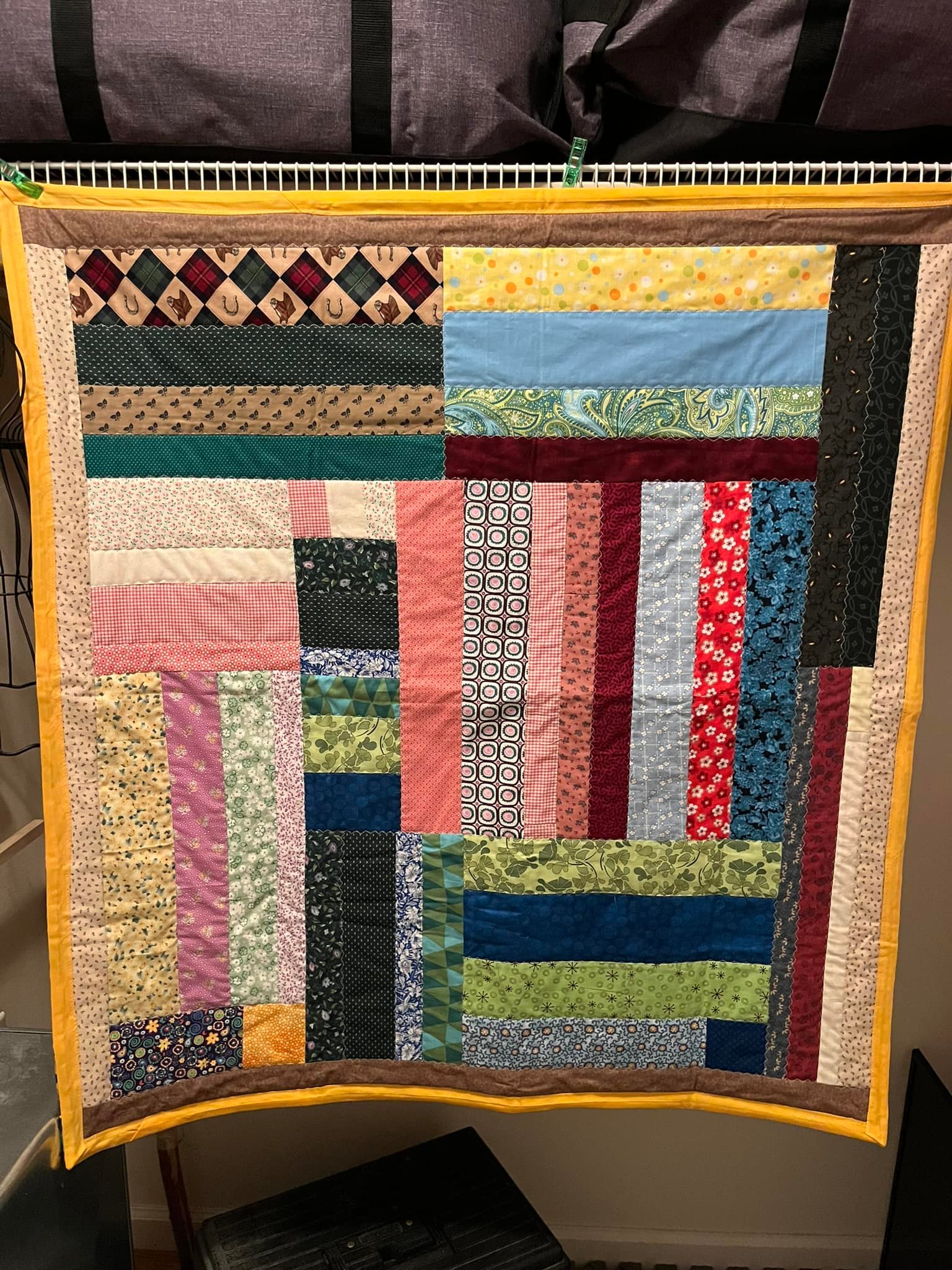 Striped Crazy Quilt (2)