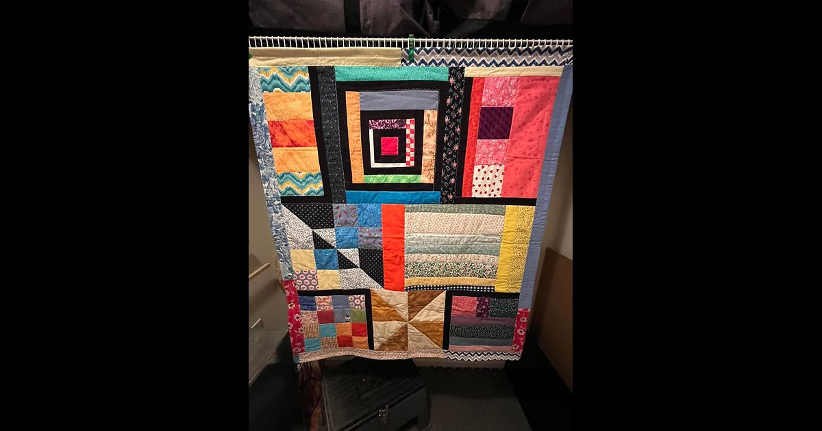 Pieced Crazy Quilt (2)