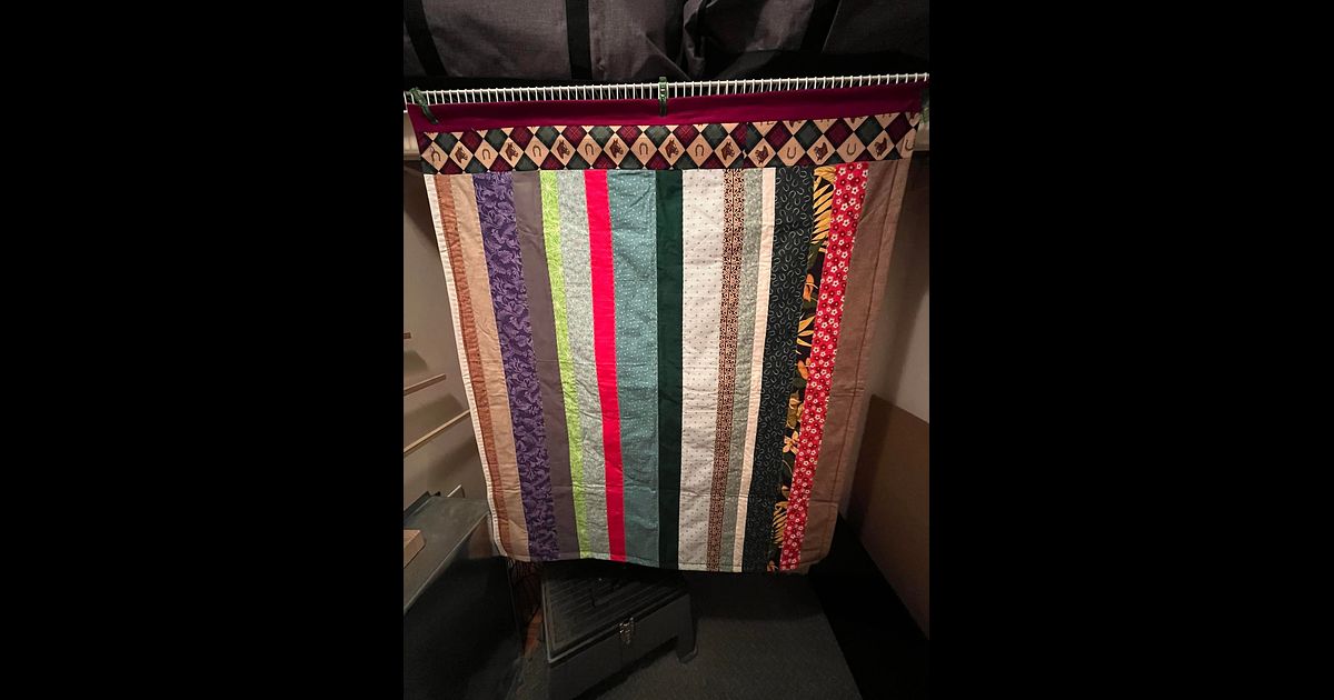 Striped Crazy Quilt (1)